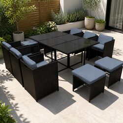 Elevate Your Patio with an 11-Piece Dining Set