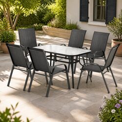 Enhance Your Outdoor Space with 7 Piece Dining Set