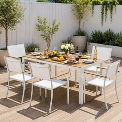 Transform Your Outdoor Space with 7-Piece Dining Set