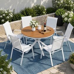 7 Piece Outdoor Dining Set to Enhance Your Garden Space