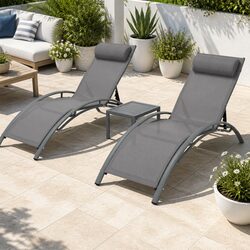 Enhance Your Outdoor Space with This 3PC Lounge Set