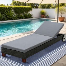 Elevate Your Outdoor Space with This Adjustable Sun Lounger
