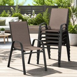 Elevate Your Outdoor Space with Stackable Dining Chairs