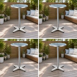 Transform Your Outdoor Space with 4 Bar Tables