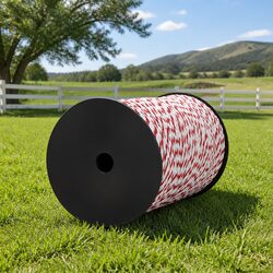 Livestock Containment Electric Fence Polyrope 2x 500M