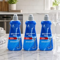Shine & Dry Regular Rinse Aid 3-Pack for Your Kitchen