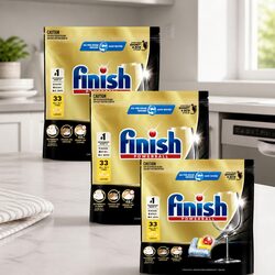 Ultimate Plus Lemon Dishwasher Tablets 99 Pack All in 1 Powerful Clean
