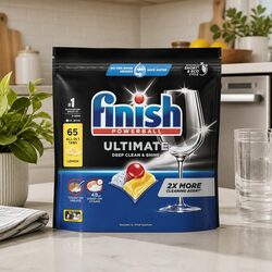 Transform Your Dishwashing Experience with Lemon Tablets 65 Pack