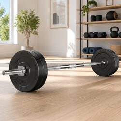 Transform Your Workout Space with a 48kg Barbell Set