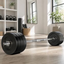 Transform Your Home Gym with 88kg Barbell Set