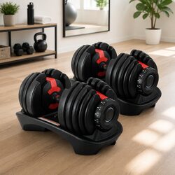 Elevate Your Home Gym with Adjustable Dumbbells 24kg Set