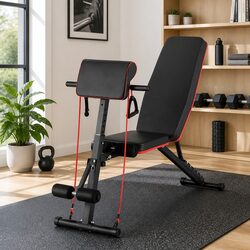 Home Gym Essential: Adjustable Weight Bench for Diverse Workouts