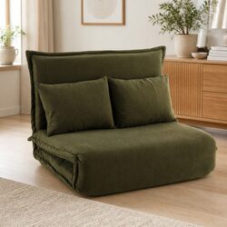Enhance Your Space with a Green Lounge Sofa Bed