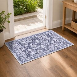Elevate Your Space with this 50x80cm Grey Soft Rug