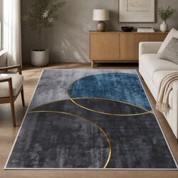 Transform Your Space with a Large 160X230cm Geometric Rug