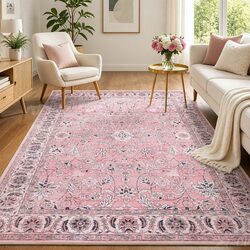 Enhance Your Space with a Vintage Floral Area Rug 240X340cm