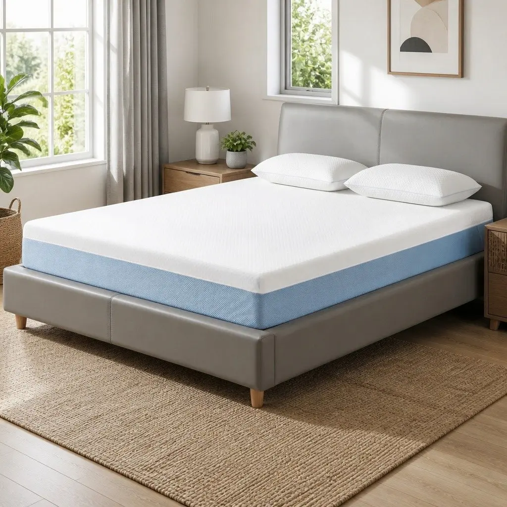 Memory Foam Mattress Double 22cm Cooling Gel Medium Firm Support