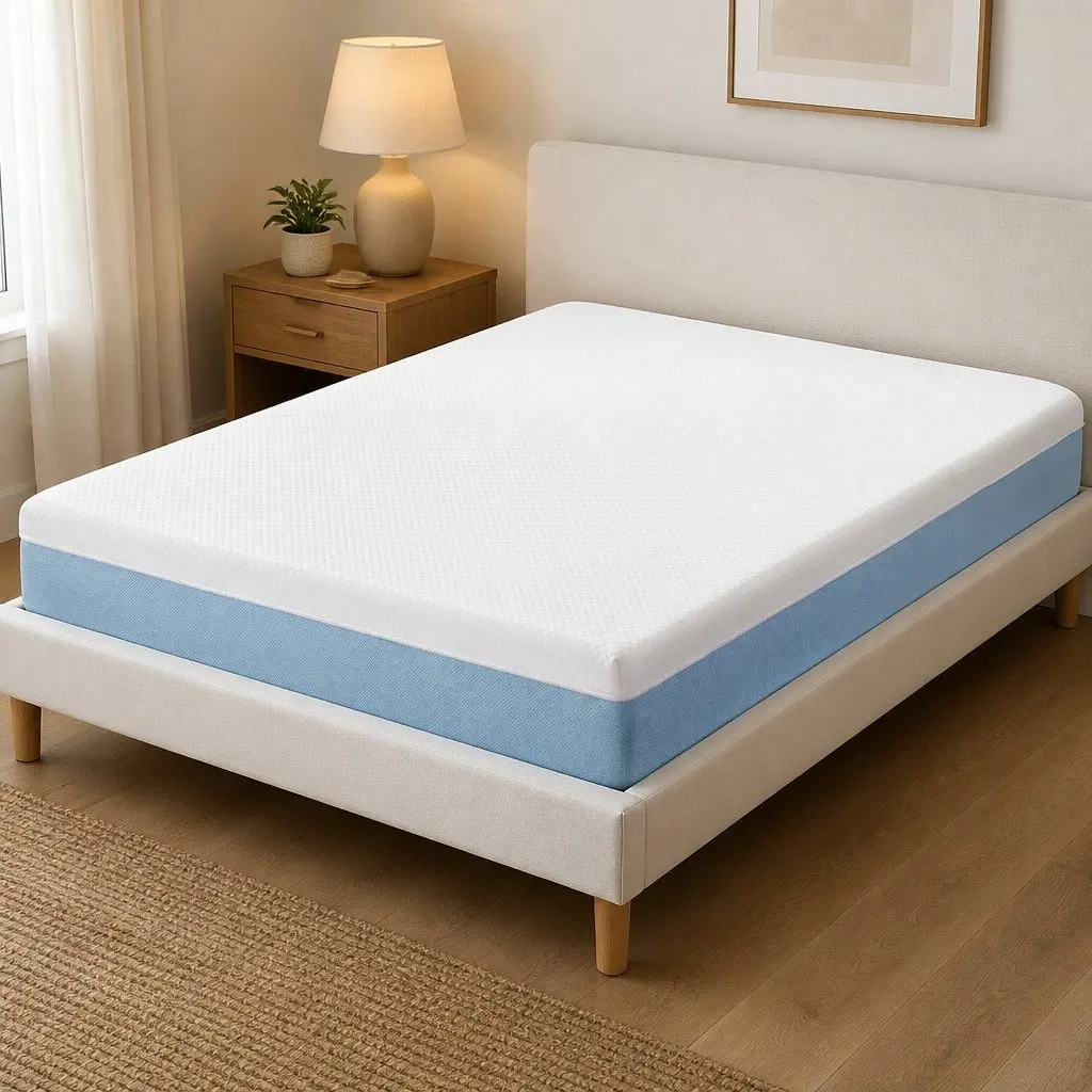 Memory Foam Mattress Queen 22cm Cooling Gel Medium Firm Support Topper