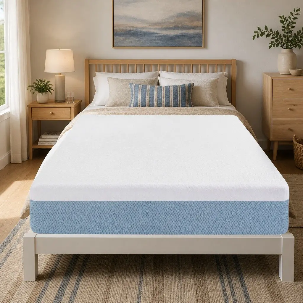 Memory Foam Mattress Single 22cm Cooling Gel Medium Firm Pressure Relief Sleep