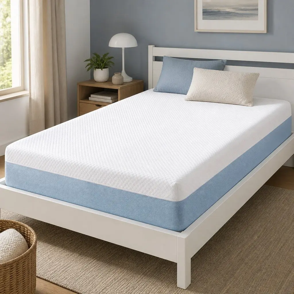 Memory Foam Mattress Single 22cm Cooling Gel Medium Firm Pressure Relief Sleep