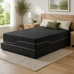 Single Memory Foam Mattress 30cm Cooling Gel Medium Firm Pressure Relief Bed in