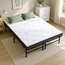Space-Saving Folding Bed and Mattress for Flexible Living