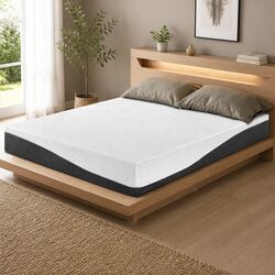 Memory Foam Mattress Double Queen Size Cool Gel Pressure Relief Non Spring Bed
