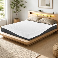 Cool Gel Memory Foam Queen Mattress 21cm for Ultimate Comfort