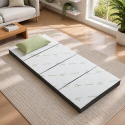 Enhance Your Space with a Grey Foldable Foam Sofa Bed