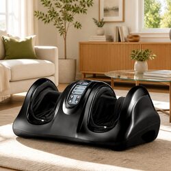 Electric Shiatsu Foot Massager – Black Remote Control