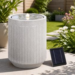 Enhance Your Outdoor Space with Solar Fountain and Lights