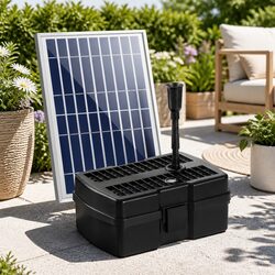 Enhance Your Outdoor Oasis with a Solar Fountain Pump 6.6FT