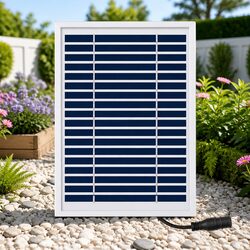 Create a Tranquil Ambiance with This Solar Water Fountain