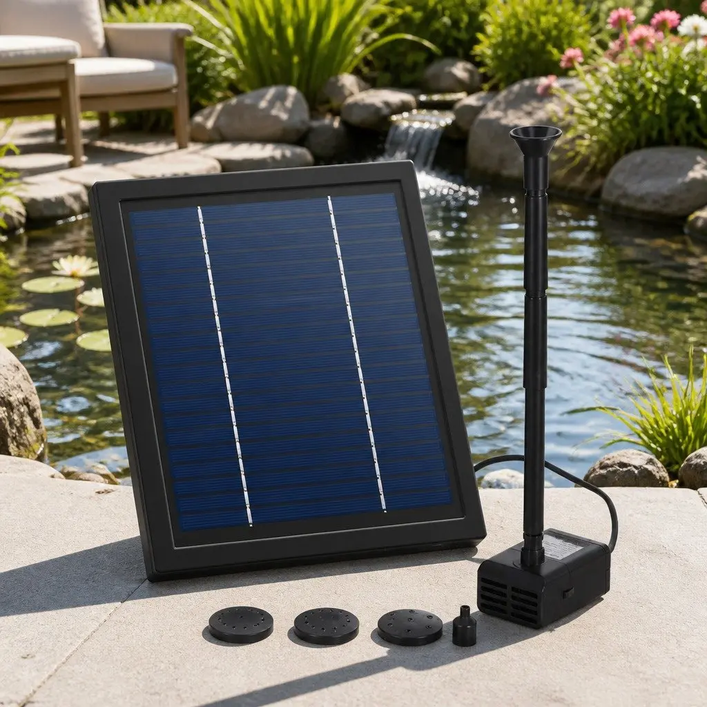 Solar Water Fountain