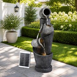Elevate Your Space with a 3-Tier Solar Fountain