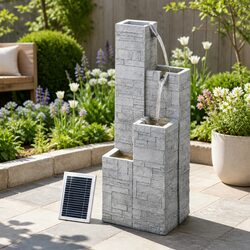 Transform Your Space with This Solar Fountain Feature