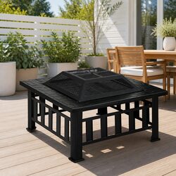 Elevate Your Outdoor Space with a 2-in-1 Fire Pit BBQ Grill