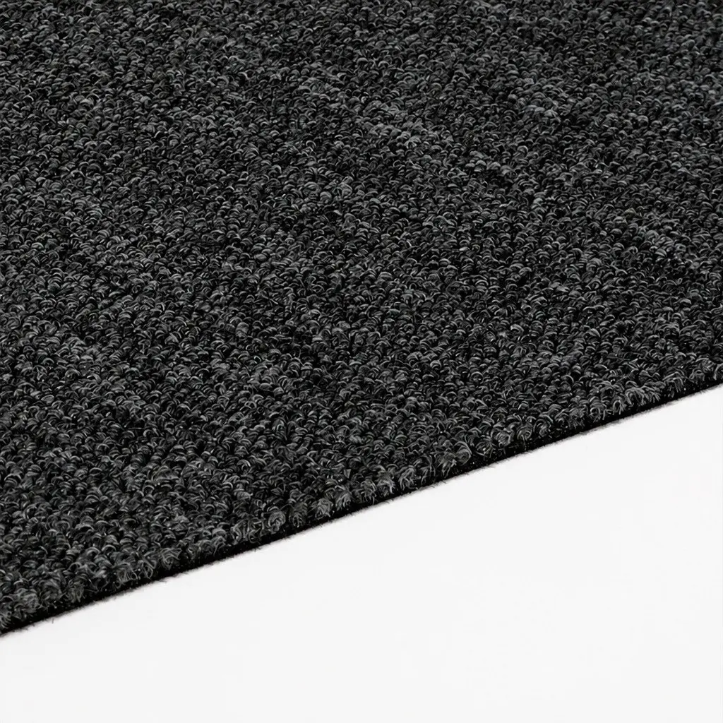 Carpet Tiles 50cm x 50cm Commercial Heavy Duty Non-Slip Grey Flooring