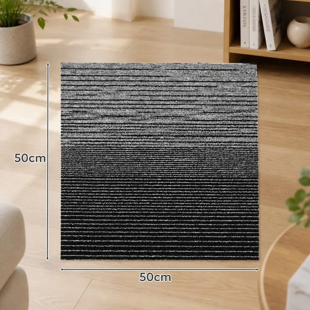 Carpet Tiles 50x50cm Commercial Grade Modular Flooring 5m2
