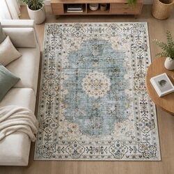 Stylish Vintage Carpet 160x120cm for Cozy Living Spaces