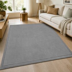 Stylish Coral Velvet Rug 180x200cm for Cozy Spaces