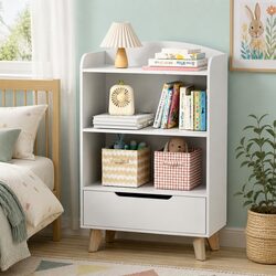 Brighten Your Child’s Space with This 3-Tier Bookshelf