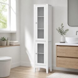 Elevate Your Space with a 160cm Slim Bathroom Cabinet