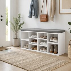 Shoe Storage Solution with Bench for Any Space