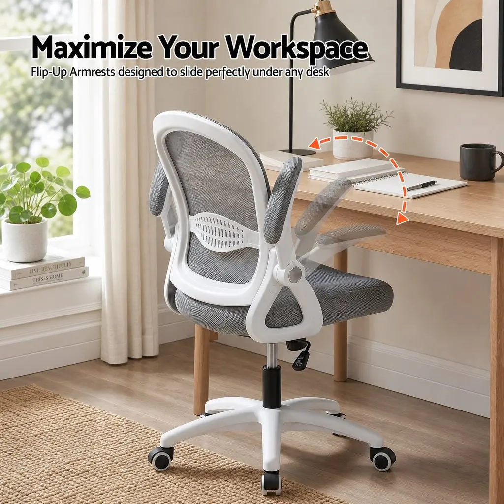 Home Office Computer Desk and Chair Set