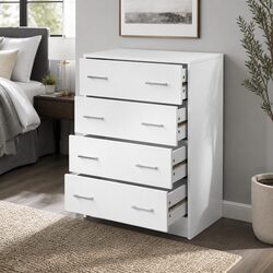 Stylish 4 Drawer Chest to Enhance Your Bedroom