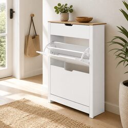 Sleek Shoe Cabinet for Organizing Your Entrance Space
