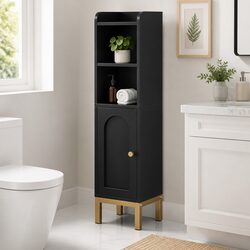 Enhance Your Bathroom with This Compact Storage Cabinet