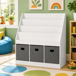 Transform Your Child's Space with a 4 Tier Bookshelf