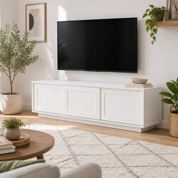 Transform Your Living Room with a 160cm White TV Unit
